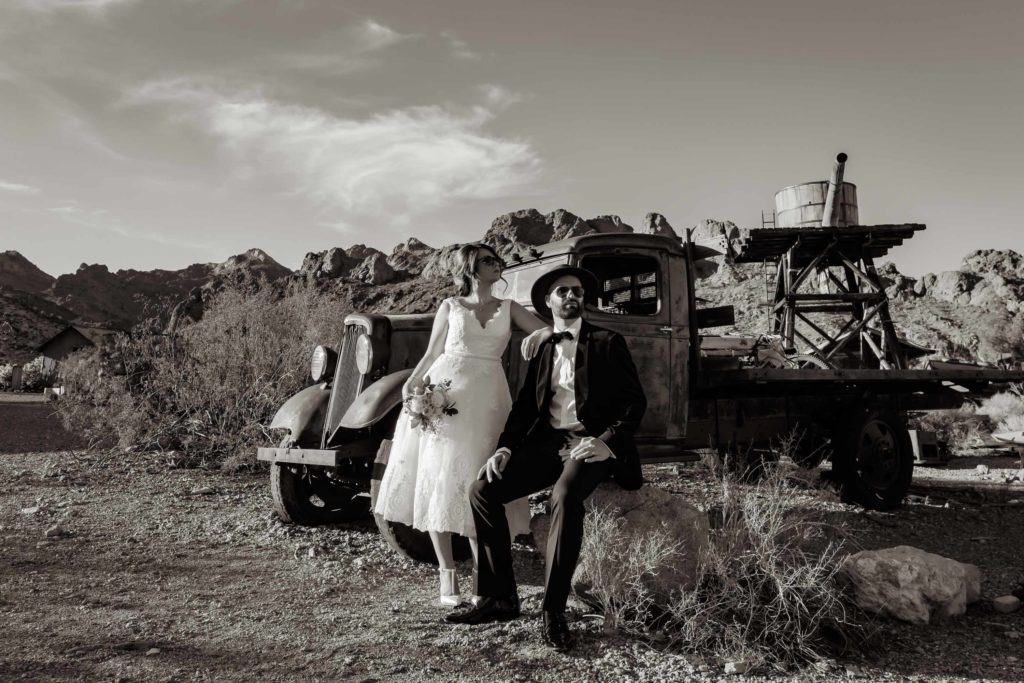 Elopement photos | Nelson Ghost town elopement photographer