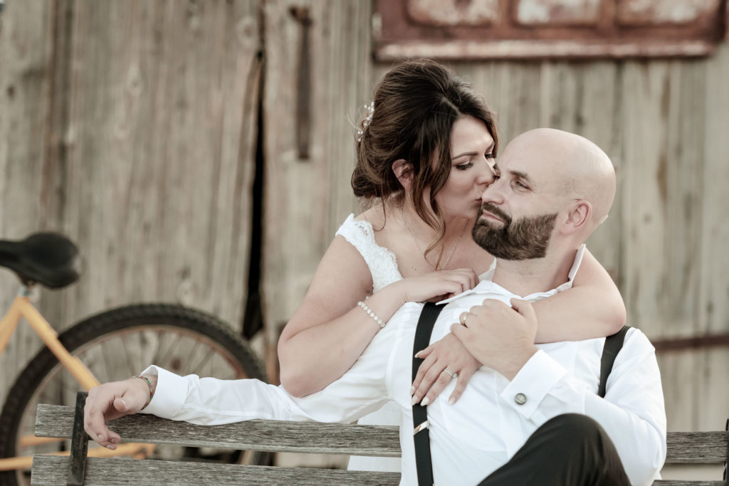 Elopement photos | Nelson Ghost town elopement photographer