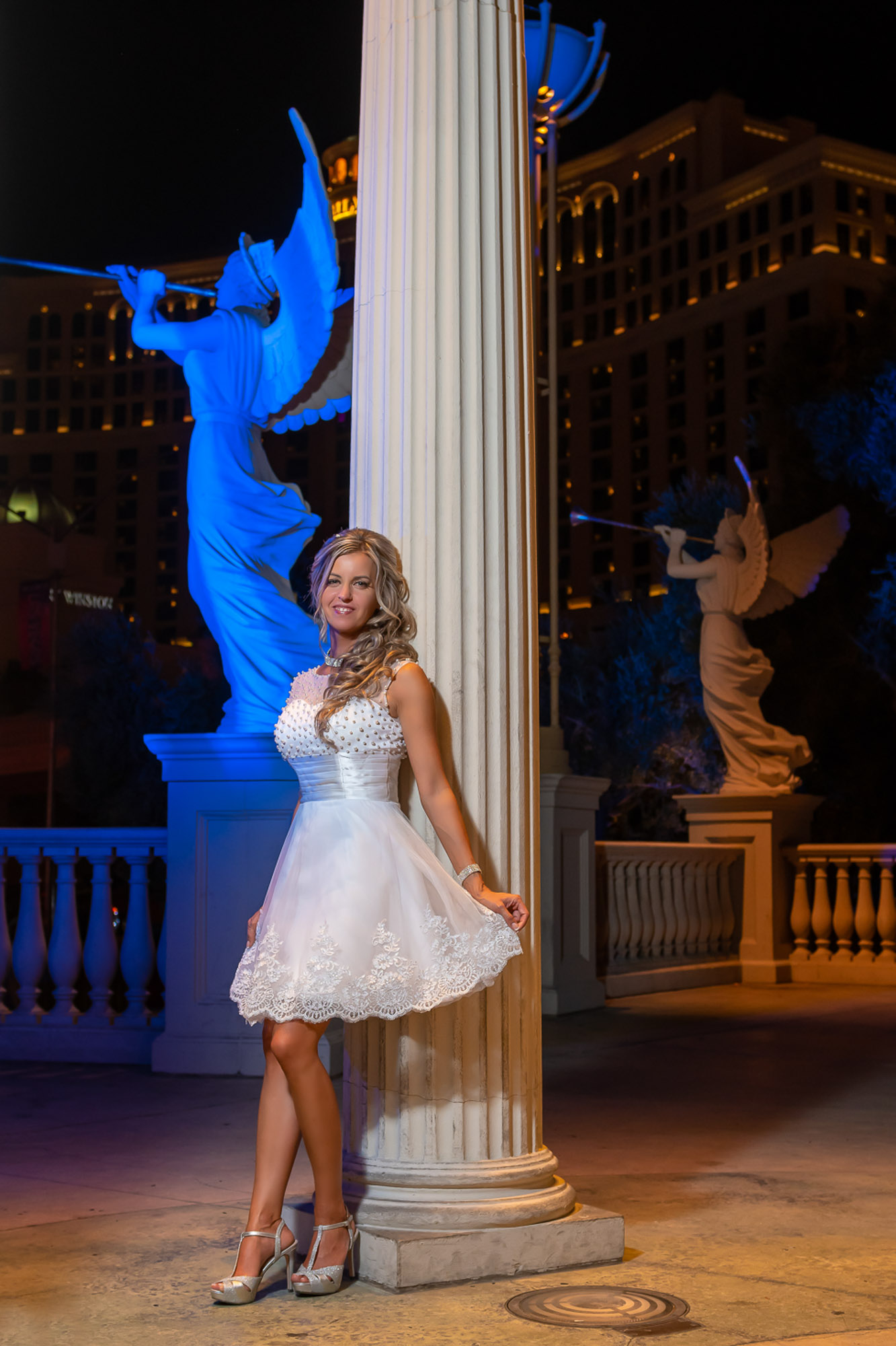 Wedding photographer Las Vegas strip | Vegas weddings | Agi and Szabolcs