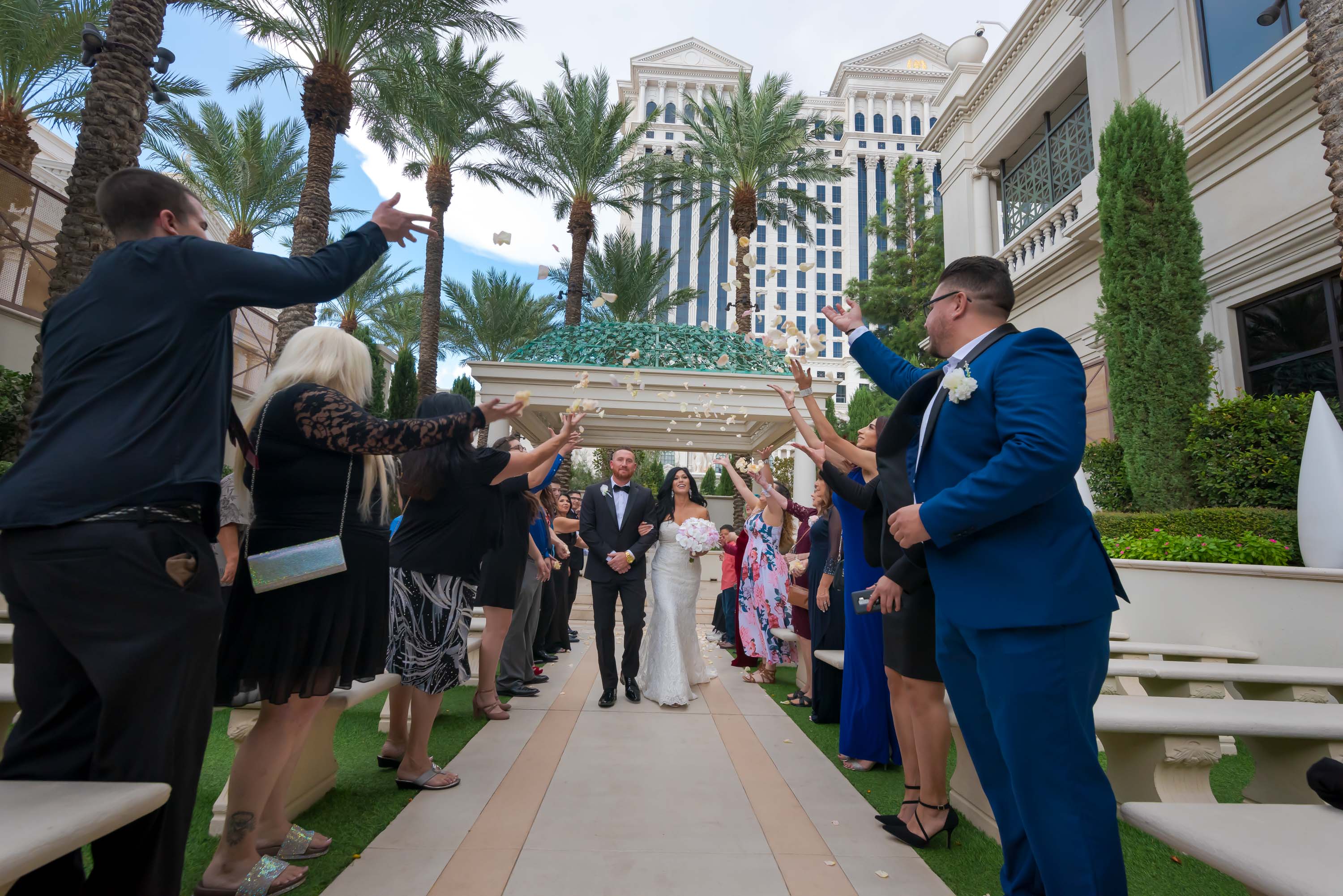 Las Vegas wedding photographers | Caesars Palace weddings | Las Vegas Strip