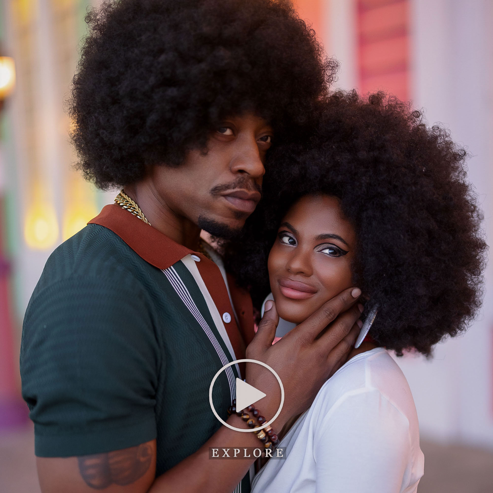 Las Vegas engagement photography couple portrait by Zoltan Redl-Nagy