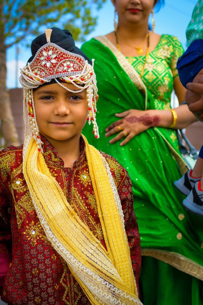 indian wedding traditional boy portrait cultural wedding ceremony photo by zoltan redl-nagy