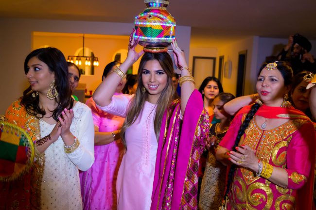 indian wedding traditional pot ceremony celebration las vegas wedding photography by zoltan redl-nagy