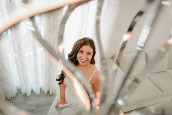 Bridal portrait before an Armenian wedding in Las Vegas